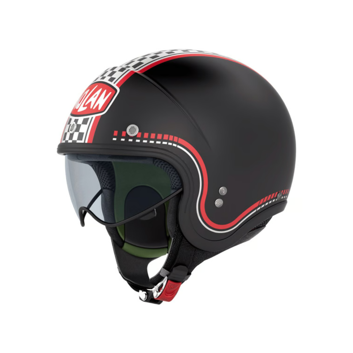 Casco Jet Nolan N21 Lario – Flat Black