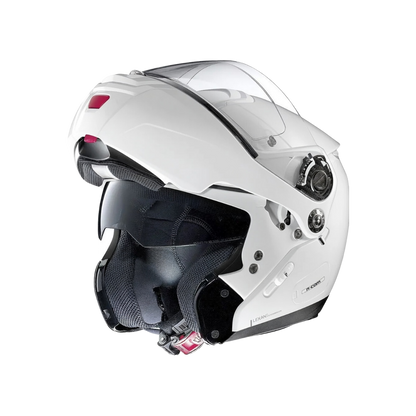 Casque Modulable GREX G9.2 Kinetic N-Com Blanc métallisé