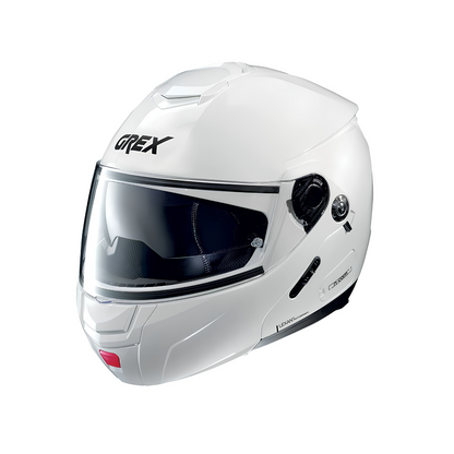Casque Modulable GREX G9.2 Kinetic N-Com Blanc métallisé