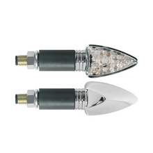 Coppia frecce VIPER LED Cromate – Omologate – 8591