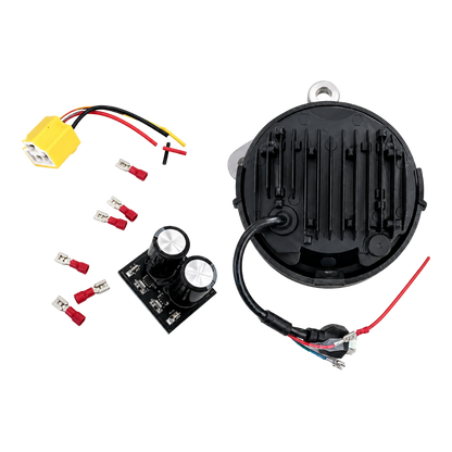 Faro Anteriore EVOK Iron LED per Vespa PK – Plug & Play | 7000 Lm