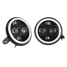 Faro Anteriore EVOK Iron LED per Vespa PK – Plug & Play | 7000 Lm