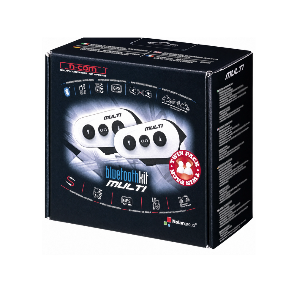 Intercom N-COM Bluetooth Kit Multi 2 Twin-Pack Nolan Interfono
