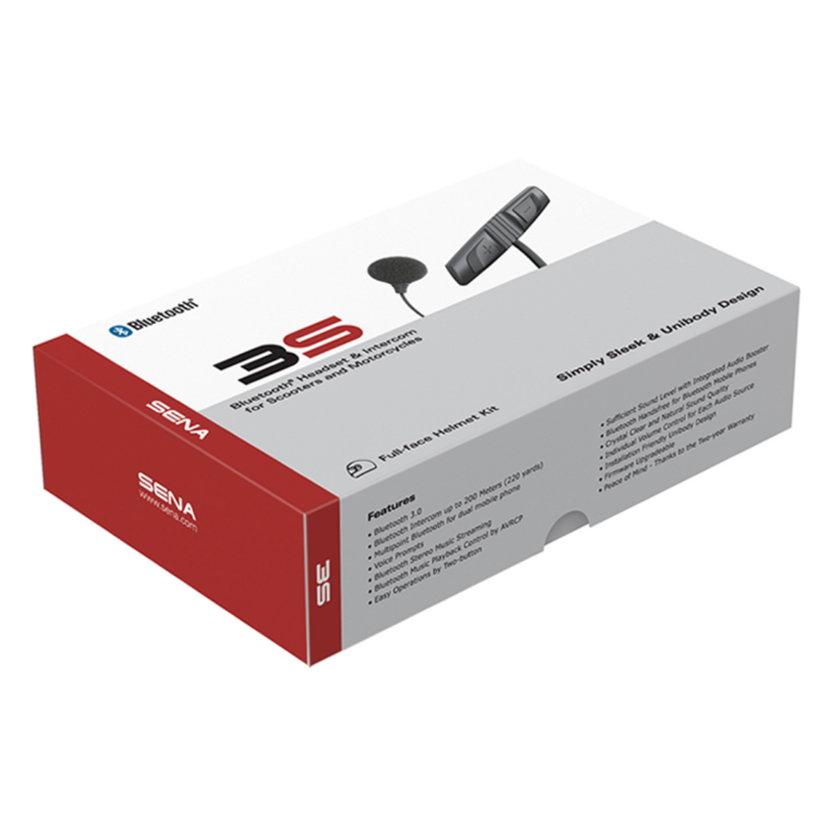 Sena Interfono Bluetooth Sena 3S-W Wired caschi integrali