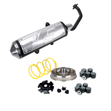 Kit Escape Arrow + Variador Multivar Aprilia Scarabeo Maxi-Scooter 125/150
