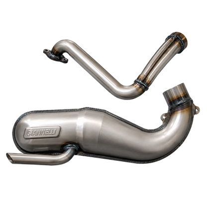 Marmitta Giannelli Piaggio APE 50 – corsa corta 30055