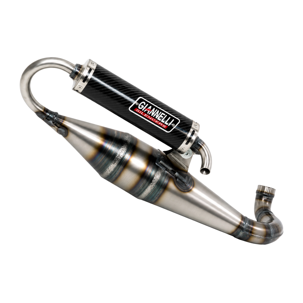 Marmitta GIANNELLI SHOT V4 Aprilia SR 50 R Factory motore Piaggio