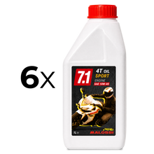 Olio Motore Malossi 7.1 4T Oil Sport Engine SAE 10W-40 JASO MA2 Per Moto