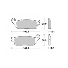 Braking Urban Brake Pads Honda SH 300 i – 716SM1