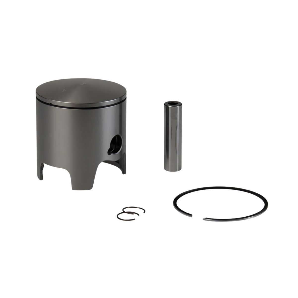 Malossi Piston 47.6 mm with 10 mm Pin – Semi-Trapezoidal Ring – Part No. 348704.B0