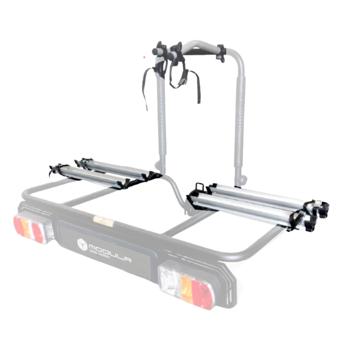 MODULA RECARGO Porte-Vélos pour Attelage – Kit 2 Vélos