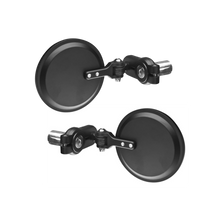 Motorcycle Bar End Mirror FAR Black 7791