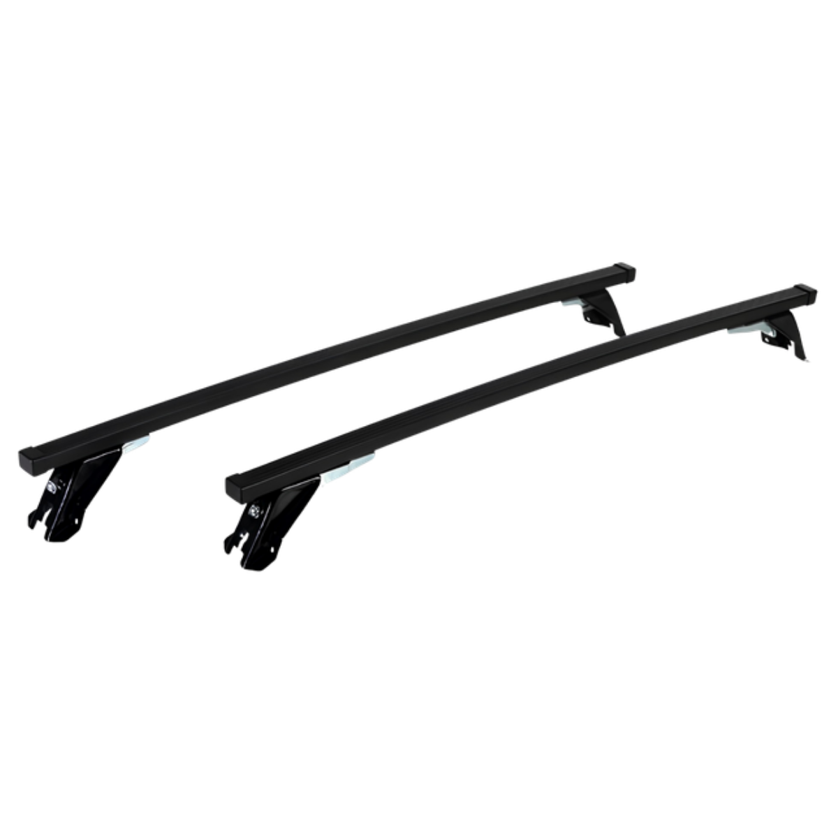 Barre de toit en acier - points fixes - 110 cm, kit complet barres de toit - Kit L1284
