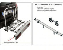 Calha de Extensão para 3ª/4ª Bicicleta para Fabbri Exclusiv Deluxe