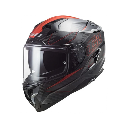 LS2 FF327 Challenger CT2 Fold Full-Face Motorcycle Helmet Glossy Red