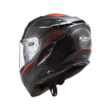 Casco Moto Integrale LS2 FF327 Challenger CT2 Fold Rosso Lucido