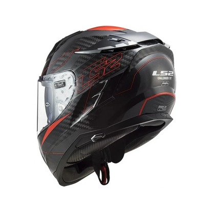 LS2 FF327 Challenger CT2 Fold Full-Face Motorcycle Helmet Glossy Red