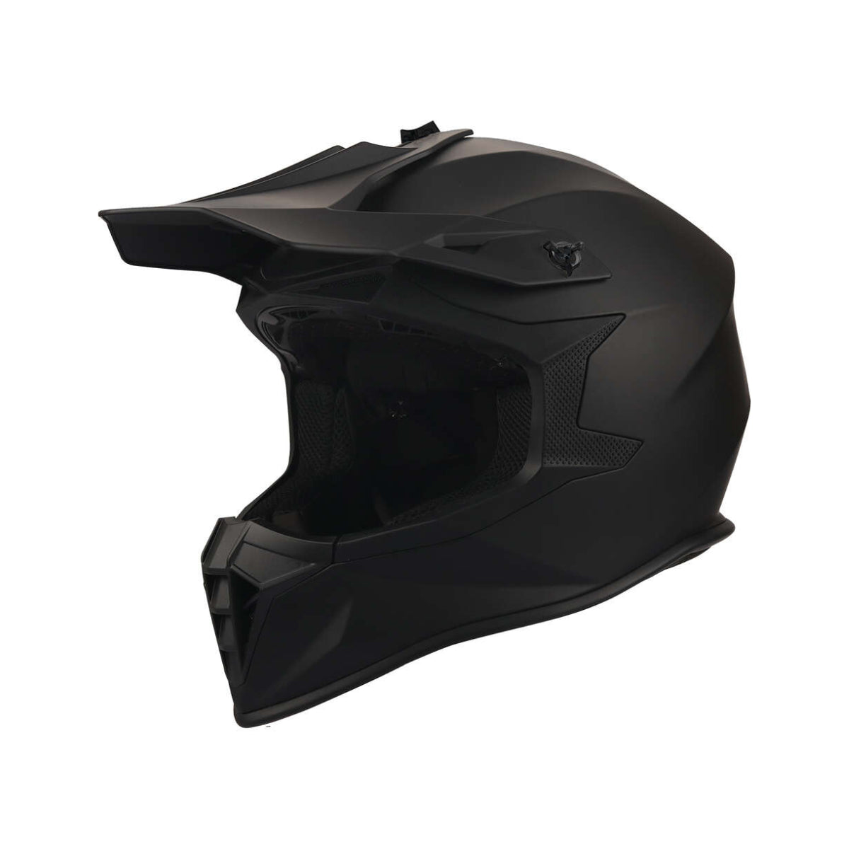 GMS Fortis Cross Helmet – Matte Black