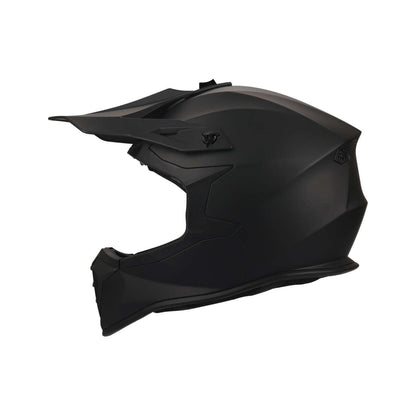 GMS Fortis Cross Helmet – Matte Black