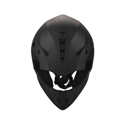 GMS Fortis Cross Helmet – Matte Black