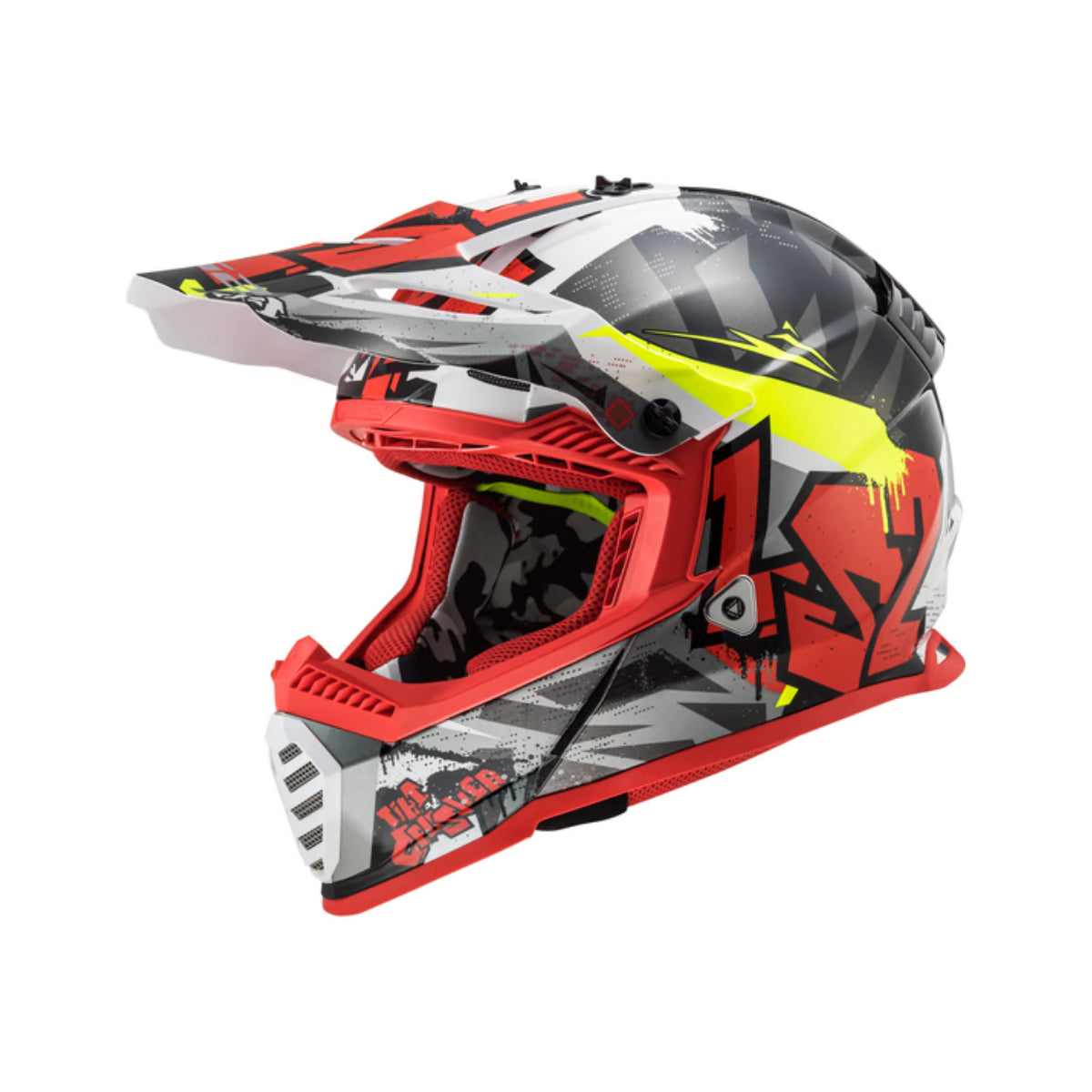 Casco cross enduro LS2 MX437 Fast Evo Crusher