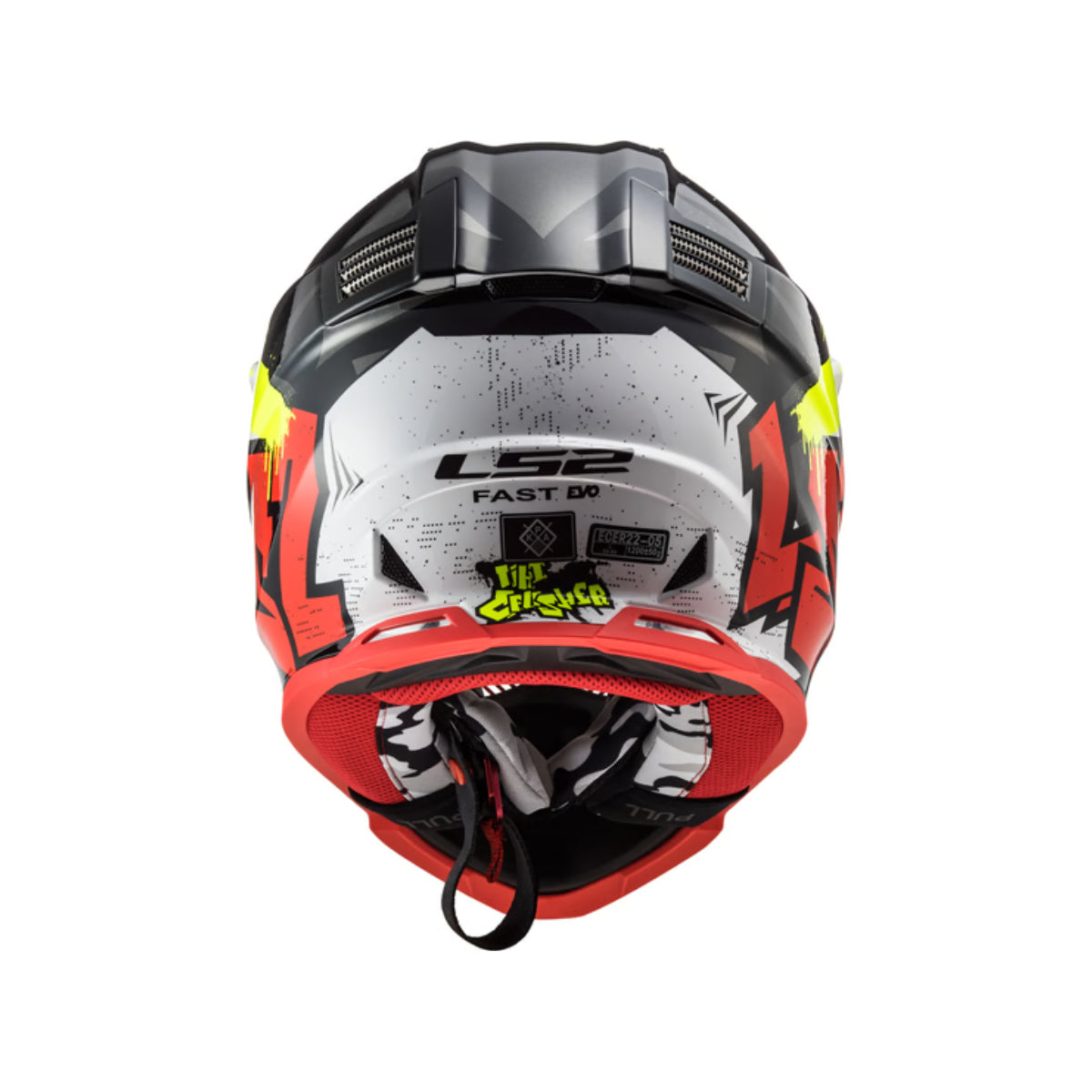 Casco cross enduro LS2 MX437 Fast Evo Crusher