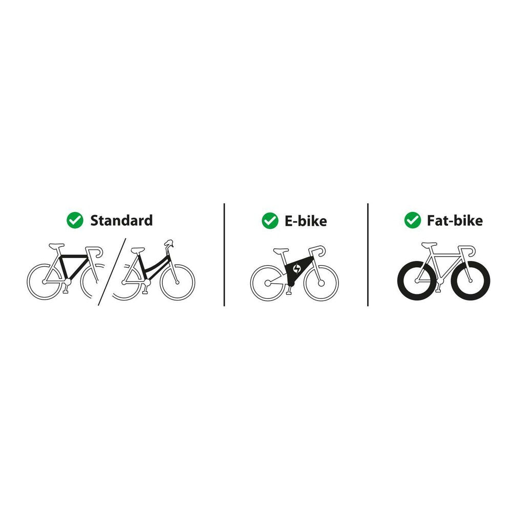 Hitchflow - portabici da gancio traino pieghevole