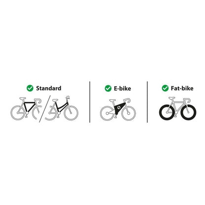Hitchflow - portabici da gancio traino pieghevole