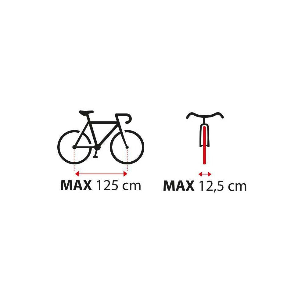 Hitchflow - portabici da gancio traino pieghevole