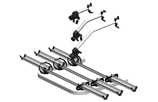 Fabbri Kit Optional 3 Bici per Porta Ski & Board Exclusiv Deluxe