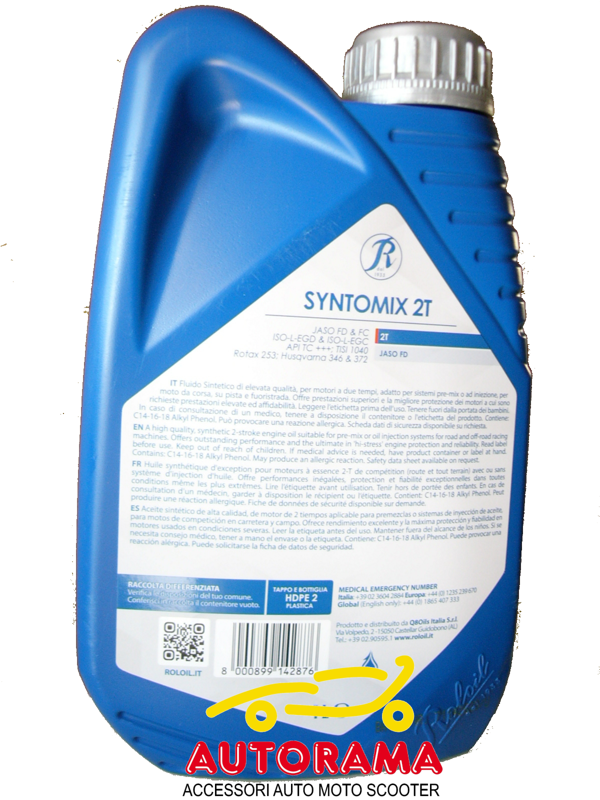 SYNTOMIX RolOil Olio Sintetico 2 tempi - immagine 3
