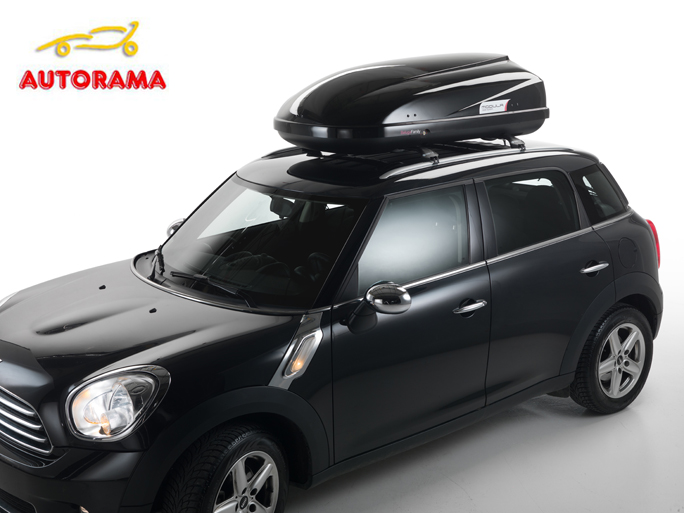 Box da Tetto Portatutto Auto Modula Beluga XL 460 L Nero lucido - immagine 3
