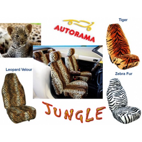 FODERE LEOPARDATE - COPRISEDILI LEOPARDATI PER AUTO Universali - immagine 2
