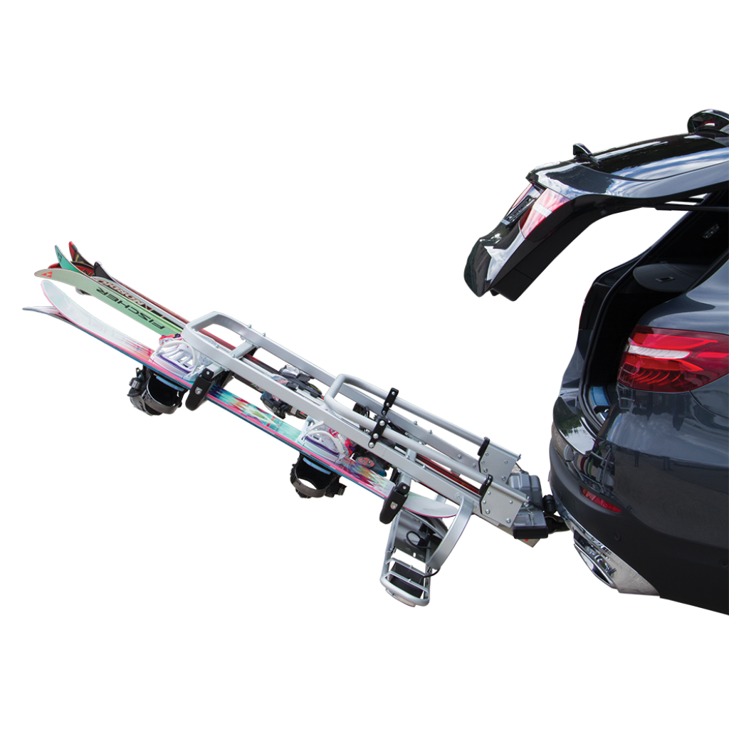 Portasci EXCLUSIV SKI & BOARD Deluxe Fabbri Gancio traino - immagine 5
