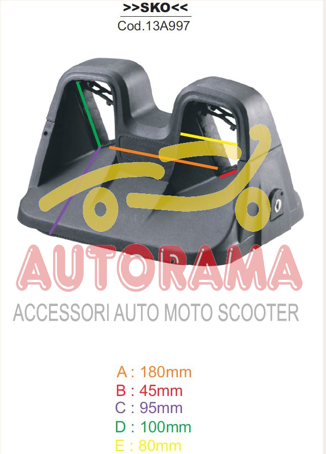 Portasci Magnetico SKO Fabbri Antifurto 2 Paia Sci - immagine 4