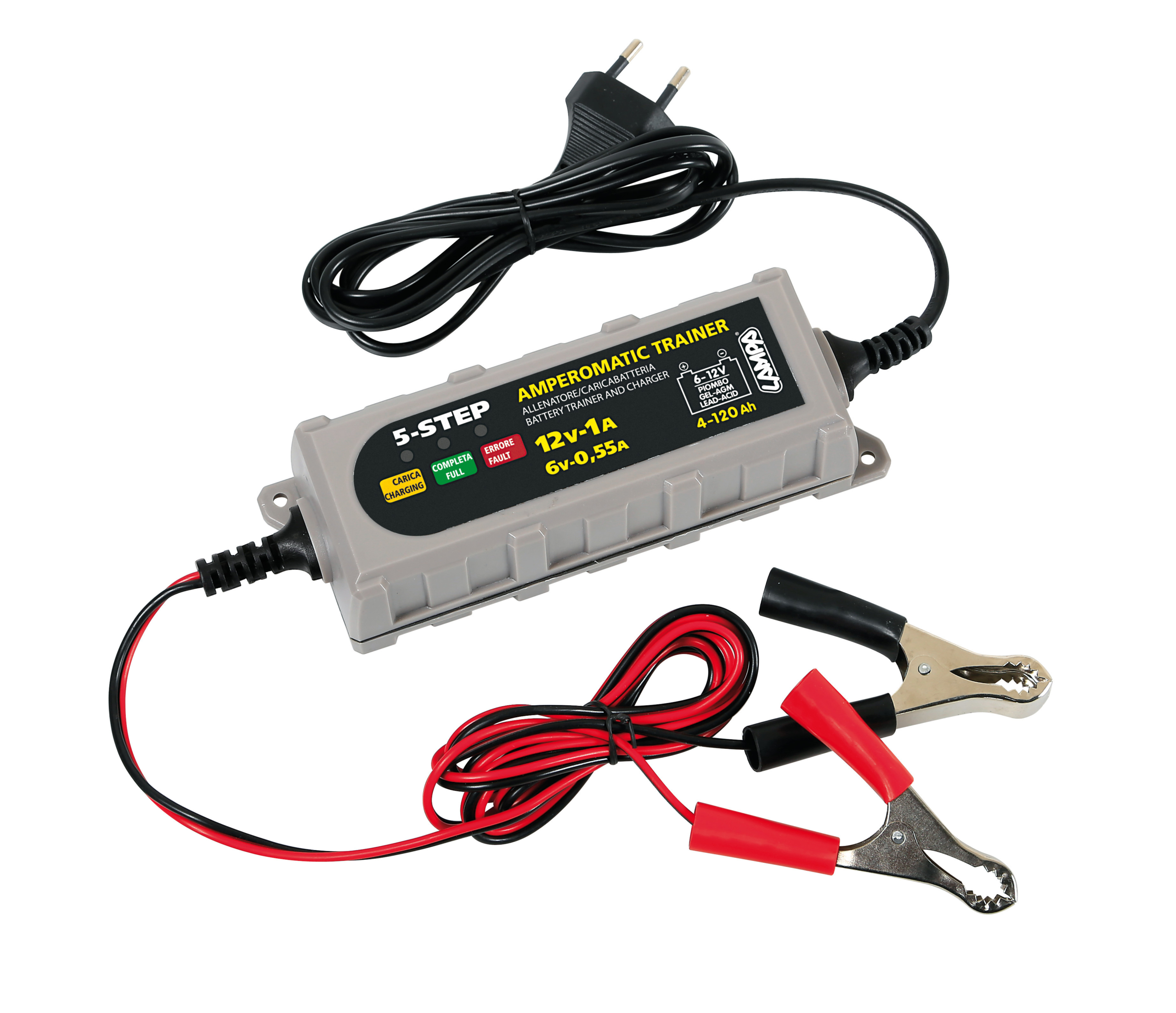 amperomatic trainer caricabatteria allenatore 12V Lampa 70178