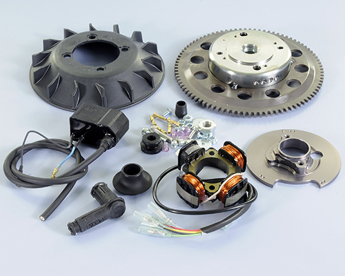 Accensione Analogica POLINI Piaggio Ape 50 Avviamento Elettrico