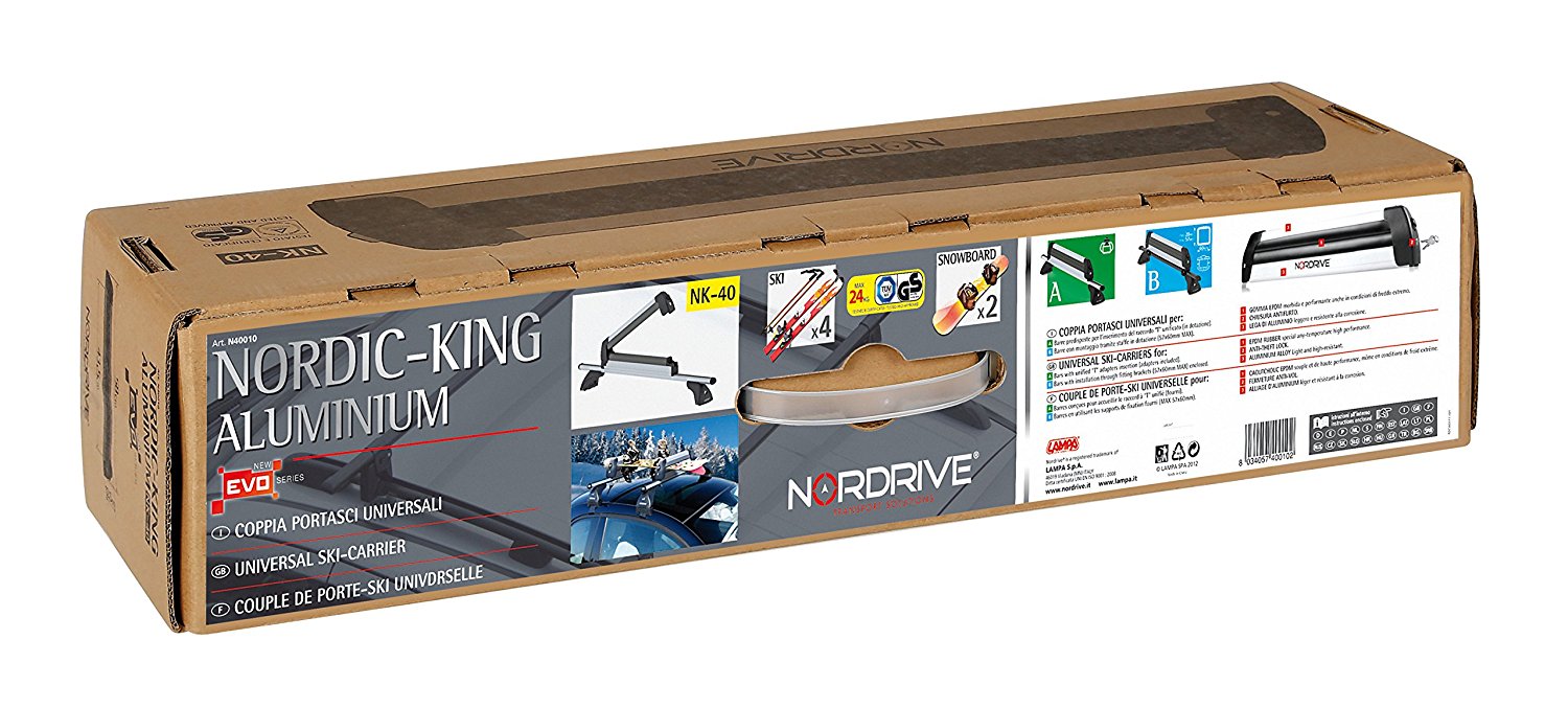 Portasci Lampa Nordic-King 4 alluminio EVO NK-40 - immagine 3