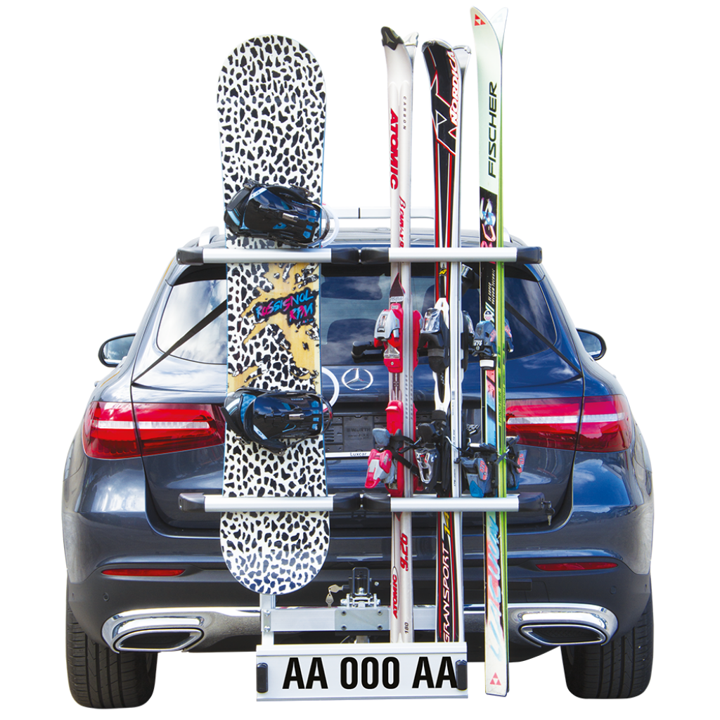 Porta Sci e SnowBoard SKI PASS MAGNUM Ski & Board da Gancio traino Classic - immagine 4