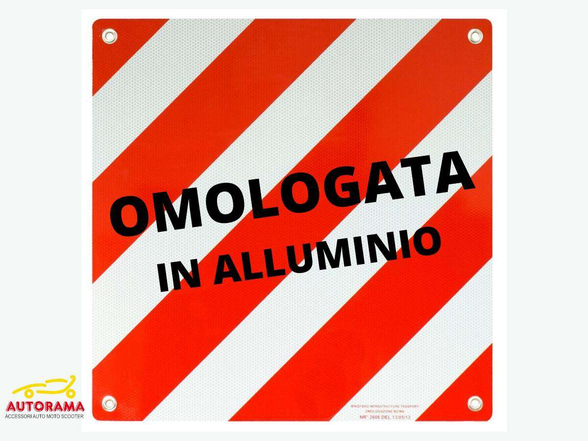 Tabella / Cartello carichi sporgenti - Omologata - immagine 2