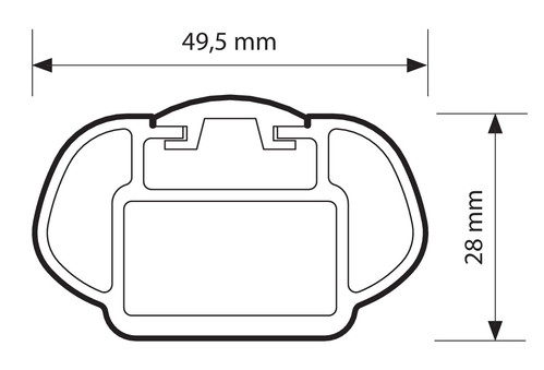 Barre Portatutto Opel Zafira 2005 mancorrenti integrati - immagine 4