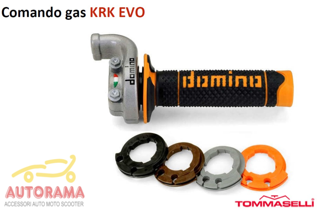 Comando gas KRK EVO Domino