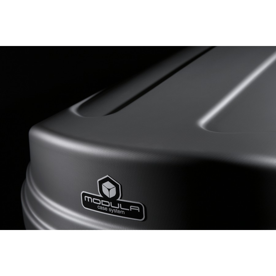 Box Portatutto Tetto Auto Modula WeGo 450 L Grigio opaco goffrato - immagine 3
