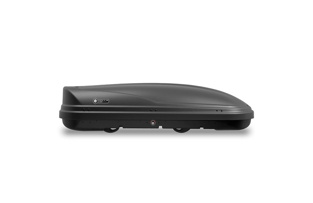 Box Portatutto Tetto Auto Modula WeGo 450 L Grigio opaco goffrato