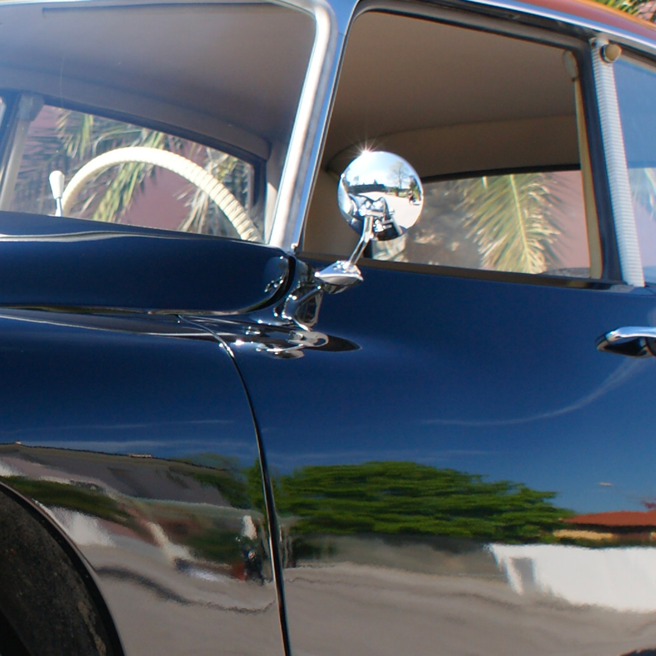 Specchietto laterale Cromato Auto Storiche/Vintage/D'epoca - immagine 2