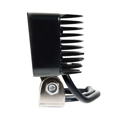 Faro Ausiliario Auto Moto a 6 Led - 10/30V - Bianco - immagine 4
