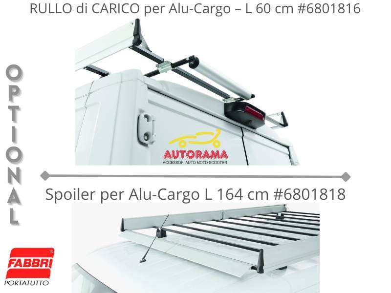 FABBRI ALU CARGO Bagagliera/Cesta Tetto per Veicoli Commerciali - immagine 4