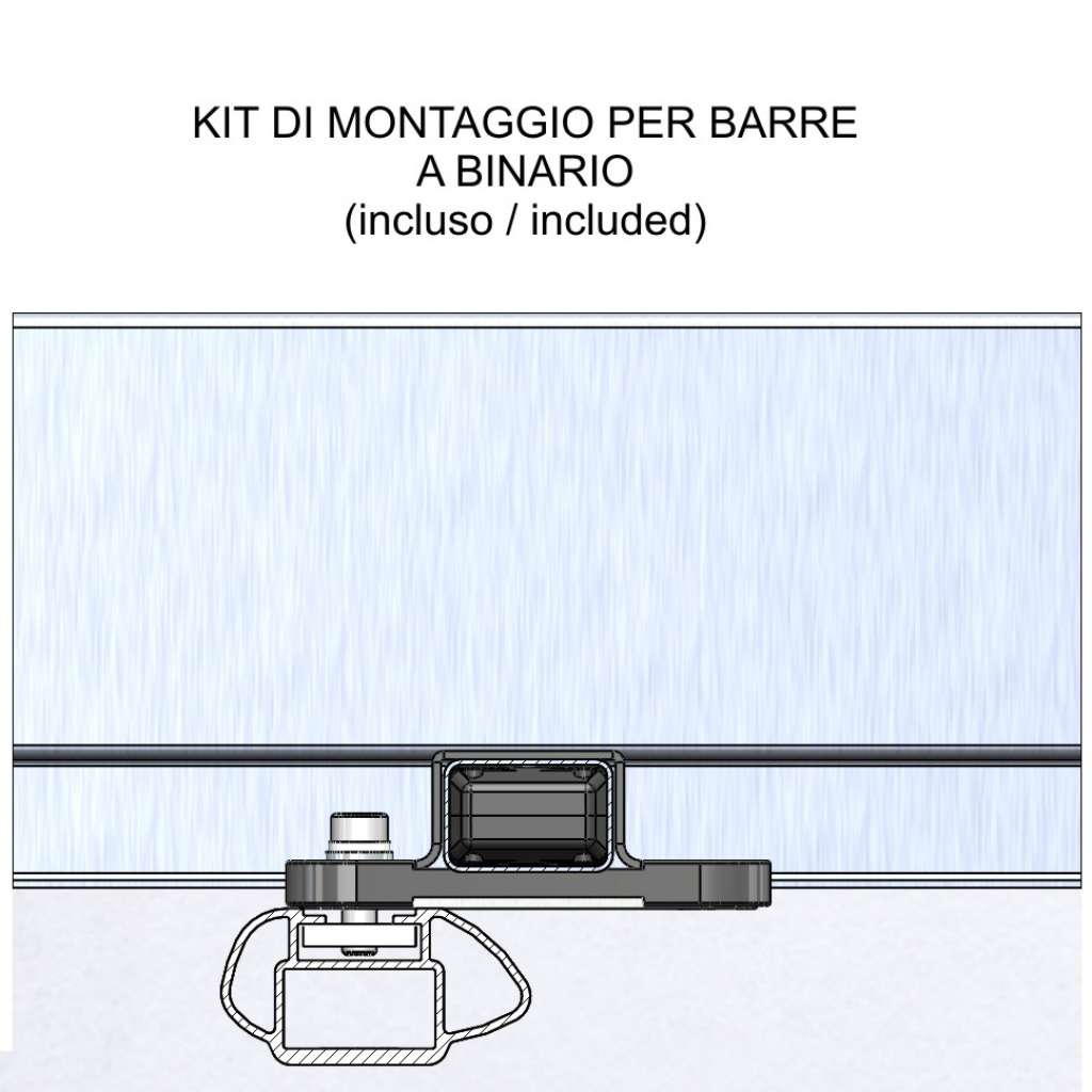 Cesta Portabagagli Auto FABBRI Portatutto in alluminio 132x110 - immagine 5