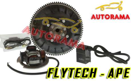 Accensione Pinasco Flytech Ape 50 con Avviamento Elettrico