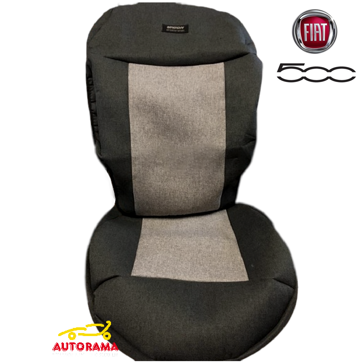 Fodere Coprisedili Fiat 500 2007 coppia sedili anteriori